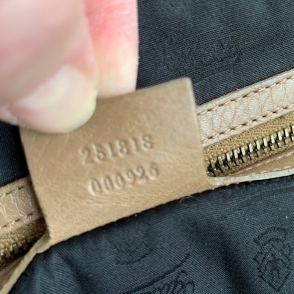 Gucci Tan Suede 1973 Top Handle Satchel - Picture 6 of 16
